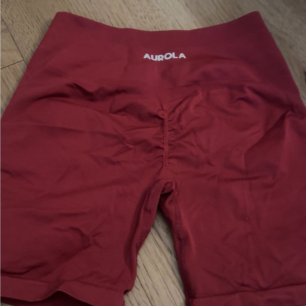 AUROLA Women's Athletic Shorts - Red